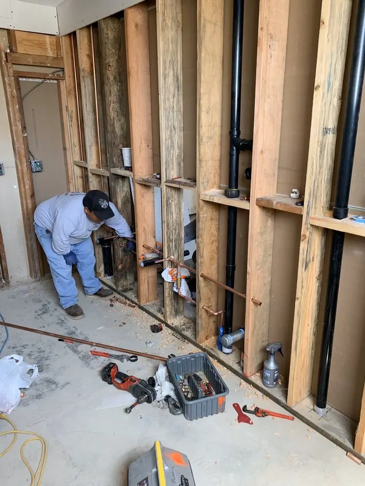 Commercial rough-in plumbing for Gas Line Repair in Little Jack Corners
